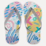 Chinelo Moda Moderna Pastel V01