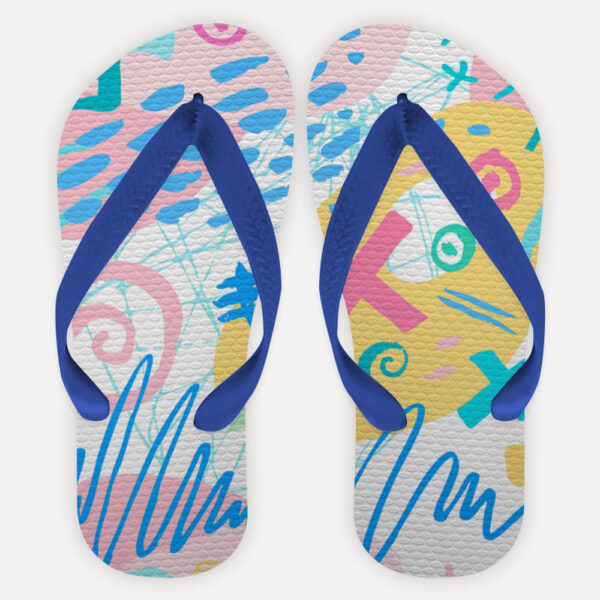 Chinelo Moda Moderna Pastel V01
