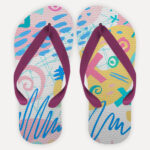Chinelo Moda Moderna Pastel V01
