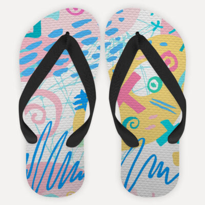 Chinelo Moda Moderna Pastel V01