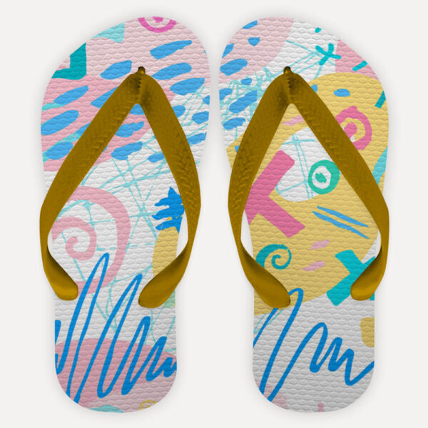 Chinelo Moda Moderna Pastel V01