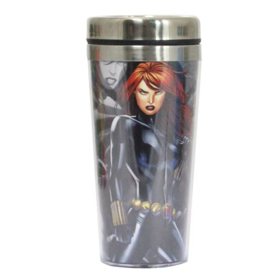 Copo Térmico Viuva Negra Avengers 450ml