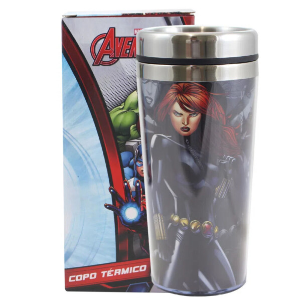 Copo Térmico Viuva Negra Avengers 450ml