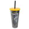 Copo Thanos Manopla Com Canudo 650ml