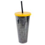 Copo Thanos Manopla Com Canudo 650ml